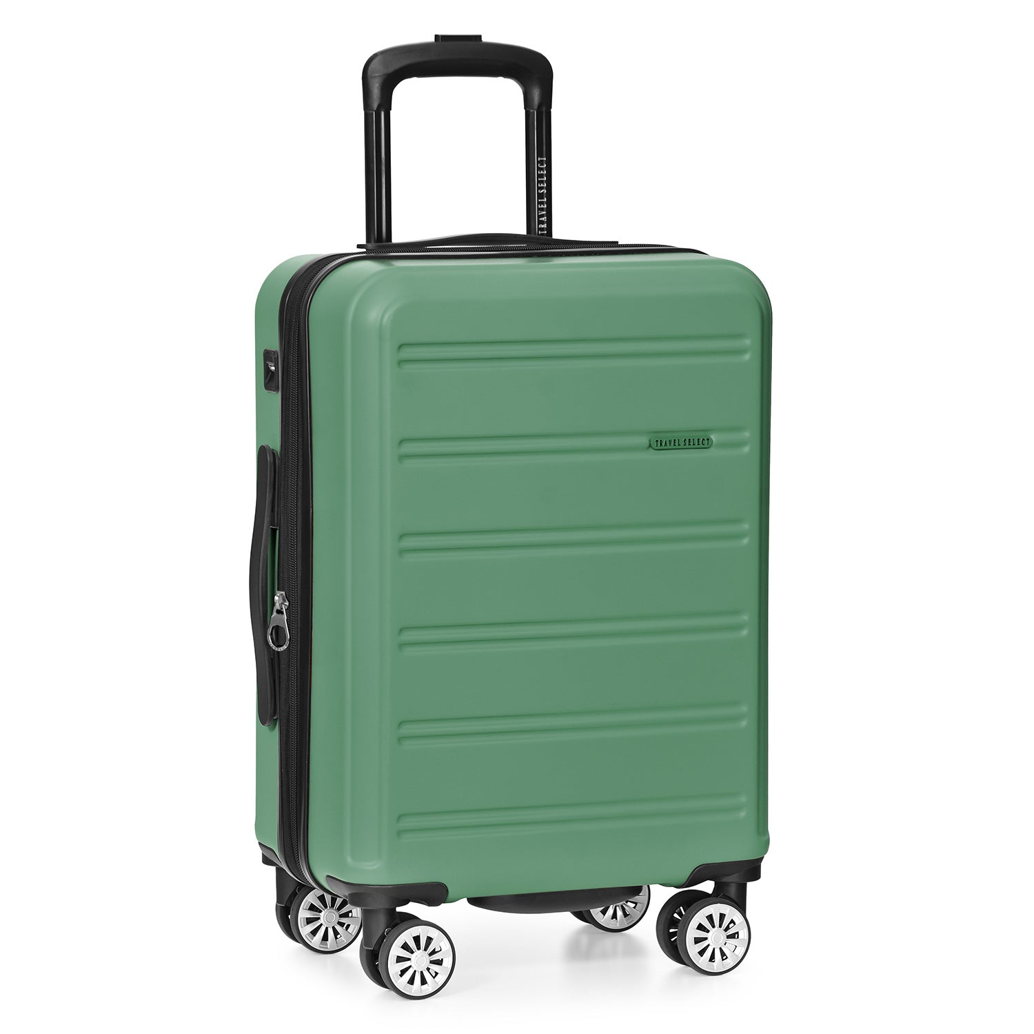 Travel Select Snowcreek 21" Carry-on Hardside Spinner Luggage Set with USB Port