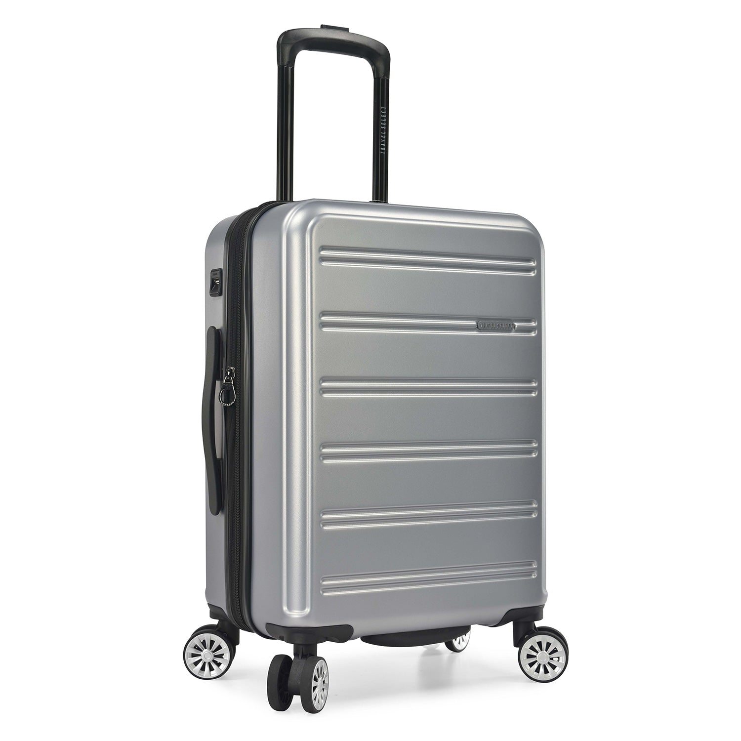 Travel Select Snowcreek 21" Carry-on Hardside Spinner Luggage Set with USB Port
