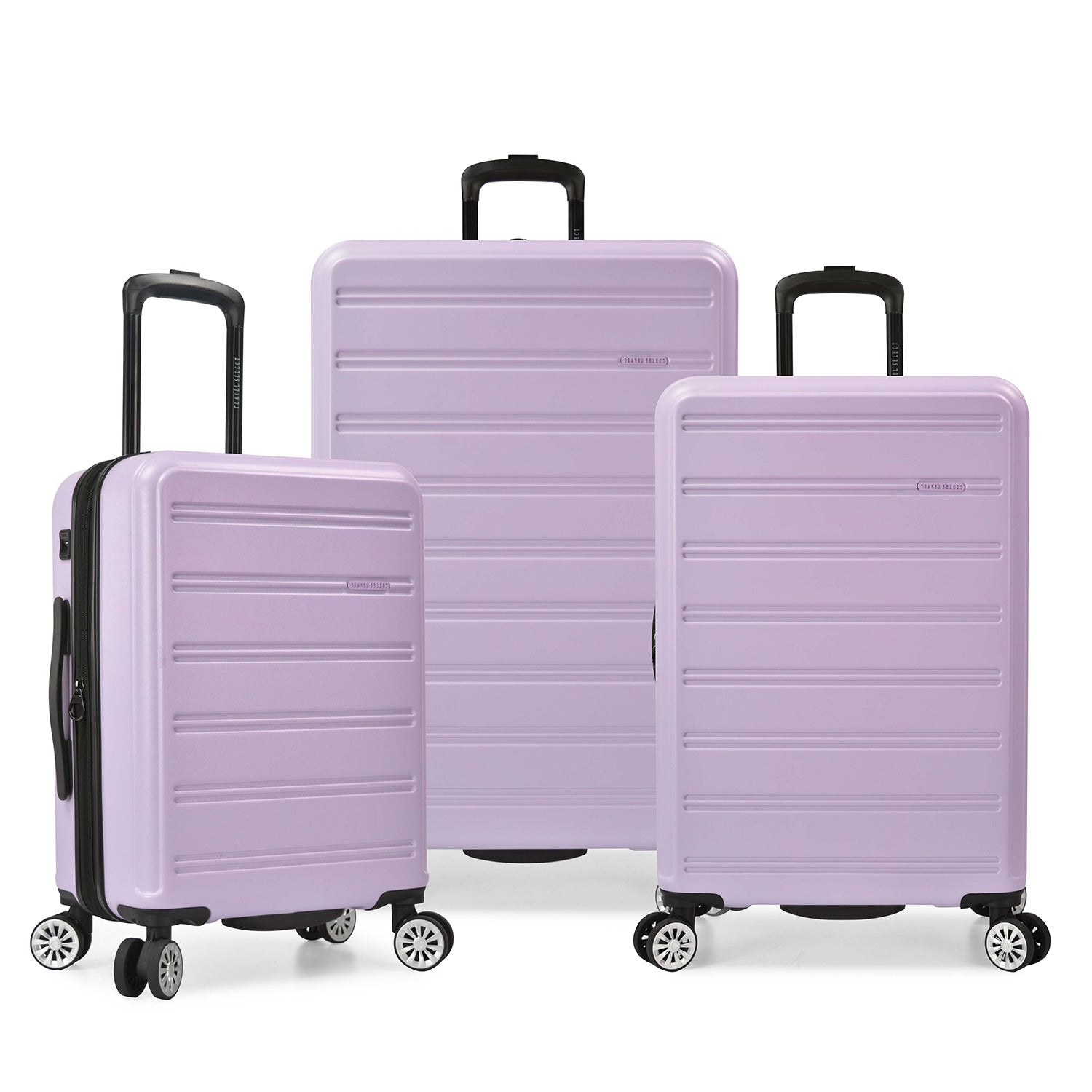 Travel Select Snowcreek 3-Piece Hardside Spinner Luggage Set with USB Port