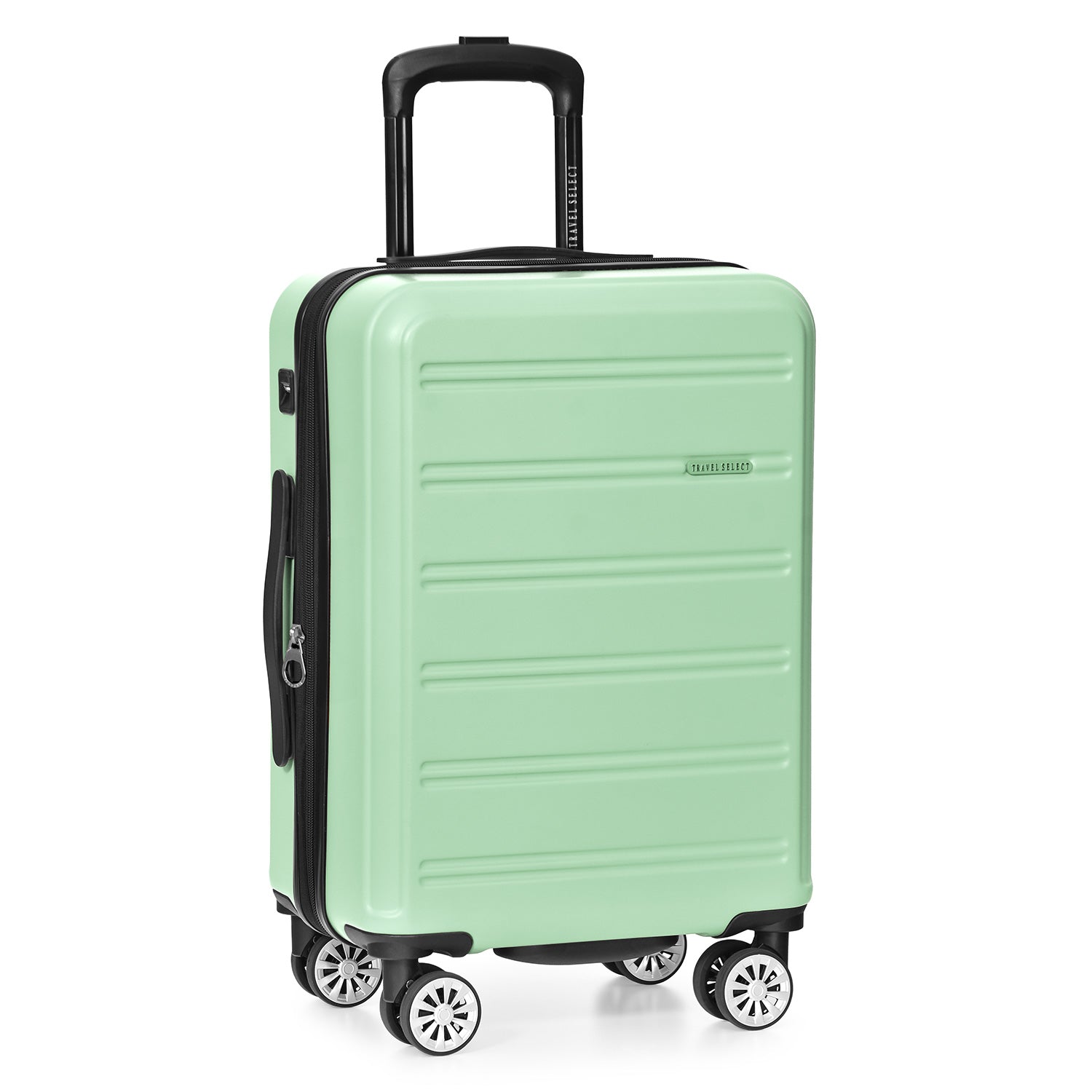 Travel Select Snowcreek 21" Carry-on Hardside Spinner Luggage Set with USB Port