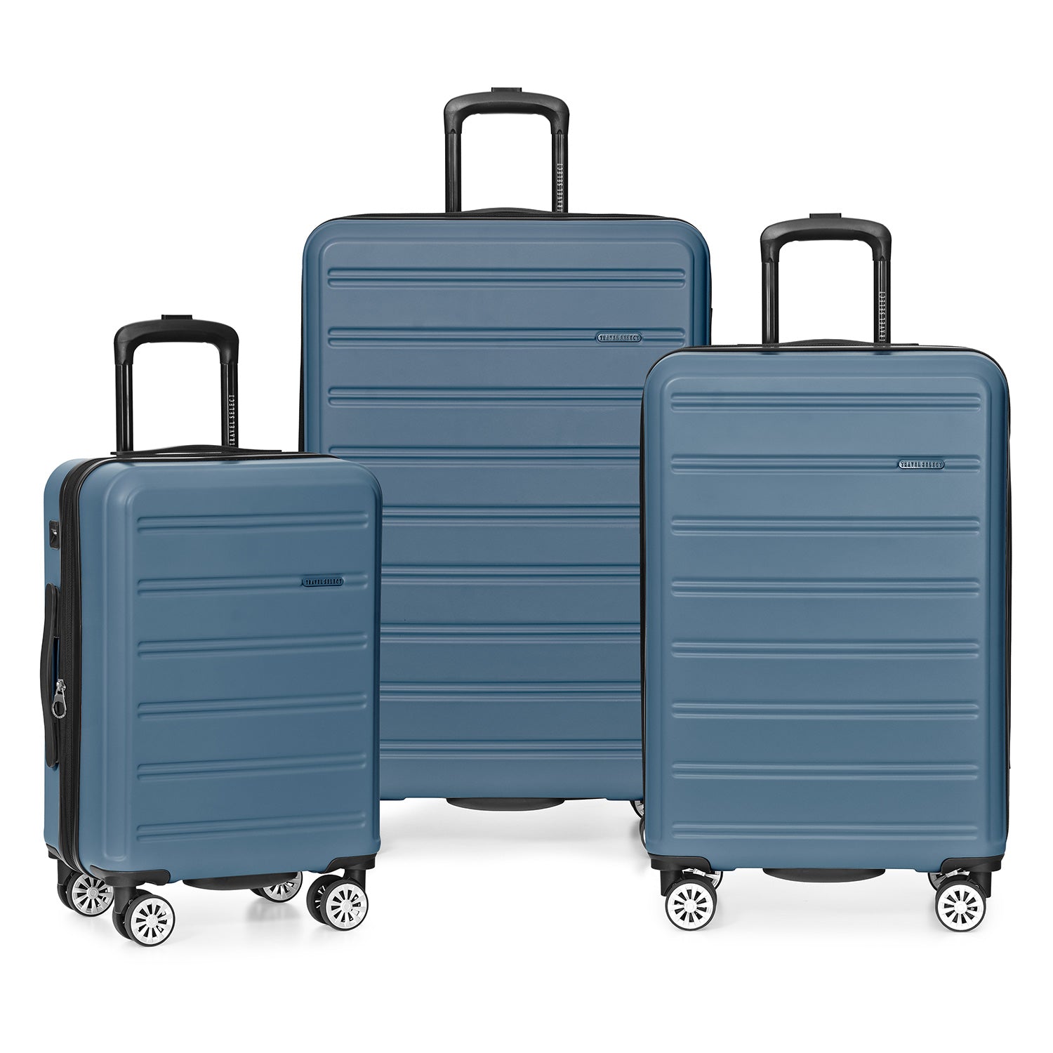 Travel Select Snowcreek 3-Piece Hardside Spinner Luggage Set with USB Port