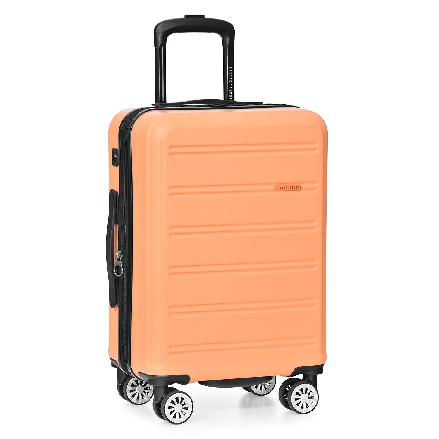 Travel Select Snowcreek 21" Carry-on Hardside Spinner Luggage Set with USB Port