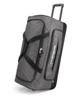 Pacific Gear Wheeled Rolling Duffel Bag, Durable Design, Telescoping Handle, Multiple Compartments, Tie-Down Capabilities