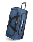Pacific Gear Wheeled Rolling Duffel Bag, Durable Design, Telescoping Handle, Multiple Compartments, Tie-Down Capabilities