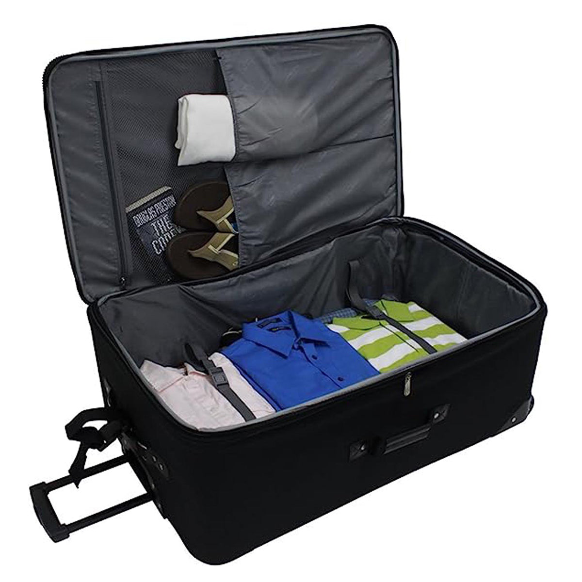 Travel Select Amsterdam Expandable Rolling Upright Luggage, 4-Piece Set