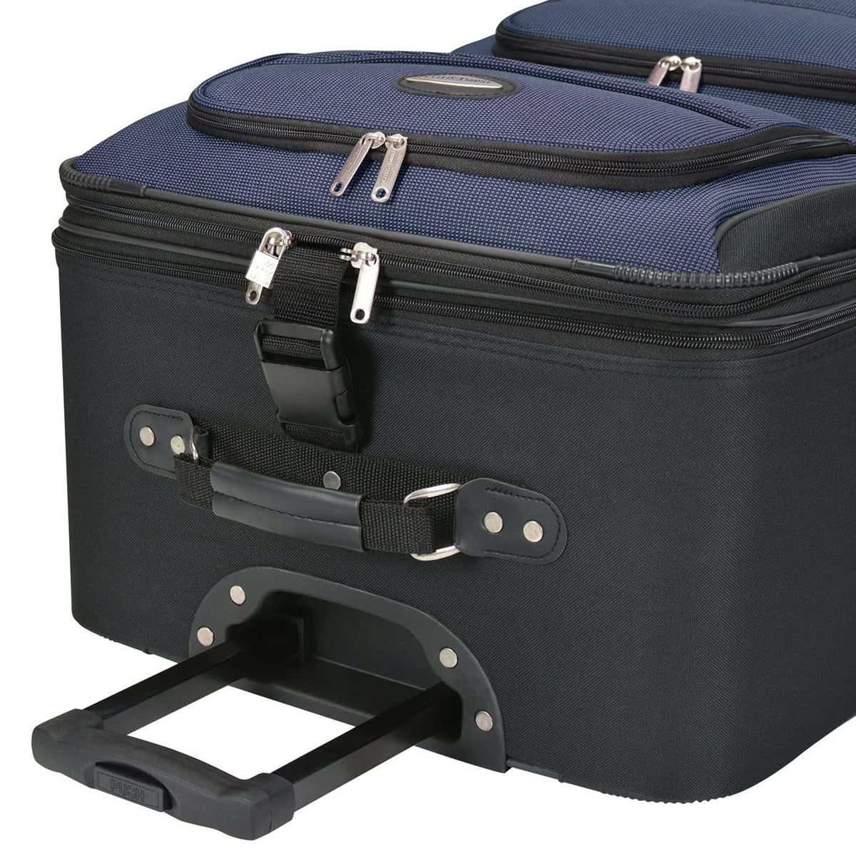Travel Select Amsterdam Expandable Rolling Upright Luggage, 4-Piece Set