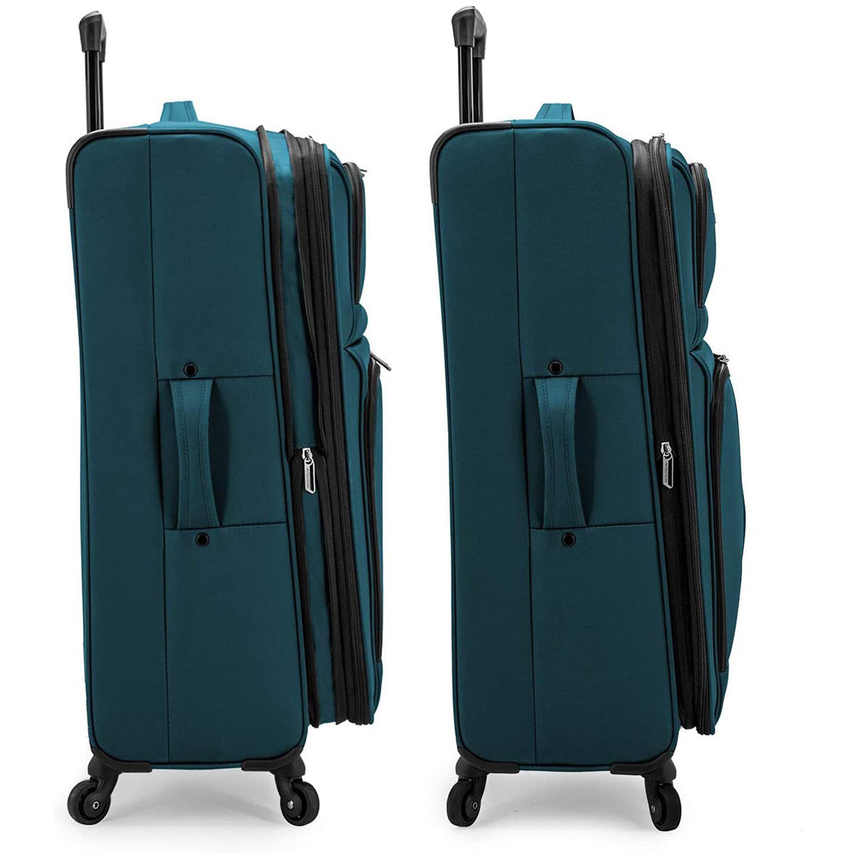 U.S. Traveler Anzio Softside Expandable Spinner Luggage, Carry-on 22-Inch