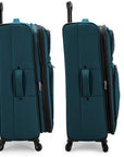U.S. Traveler Anzio Softside Expandable Spinner Luggage, Carry-on 22-Inch