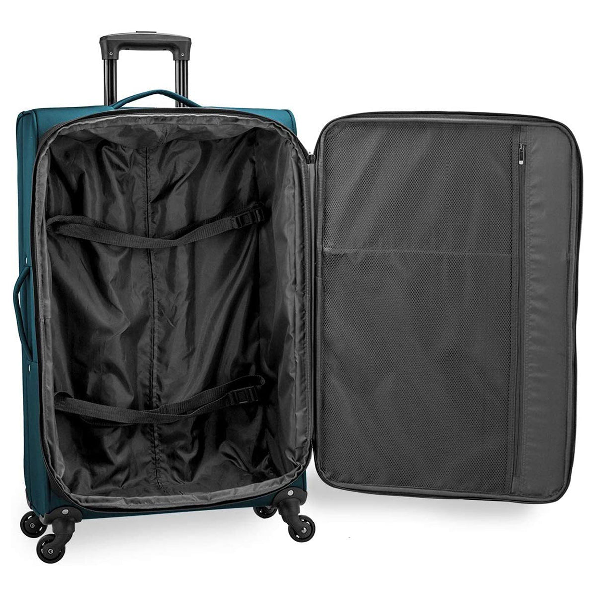 U.S. Traveler Anzio Softside Expandable Spinner Luggage, 3 Piece Set