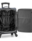 U.S. Traveler Anzio Softside Expandable Spinner Luggage, Carry-on 22-Inch