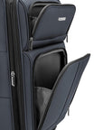 U.S. Traveler Anzio Softside Expandable Spinner Luggage, Carry-on 22-Inch