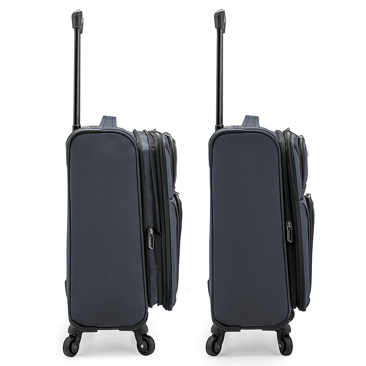 U.S. Traveler Anzio Softside Expandable Spinner Luggage, Carry-on 22-Inch