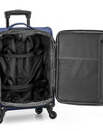 U.S. Traveler Anzio Softside Expandable Spinner Luggage, Carry-on 22-Inch