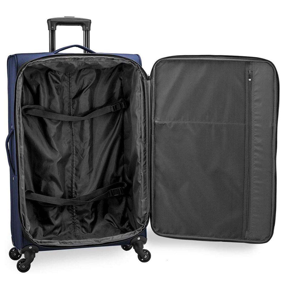 U.S. Traveler Anzio Softside Expandable Spinner Luggage, 2-Piece Set
