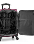 U.S. Traveler Anzio Softside Expandable Spinner Luggage, Carry-on 22-Inch