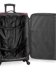 U.S. Traveler Anzio Softside Expandable Spinner Luggage, 3 Piece Set