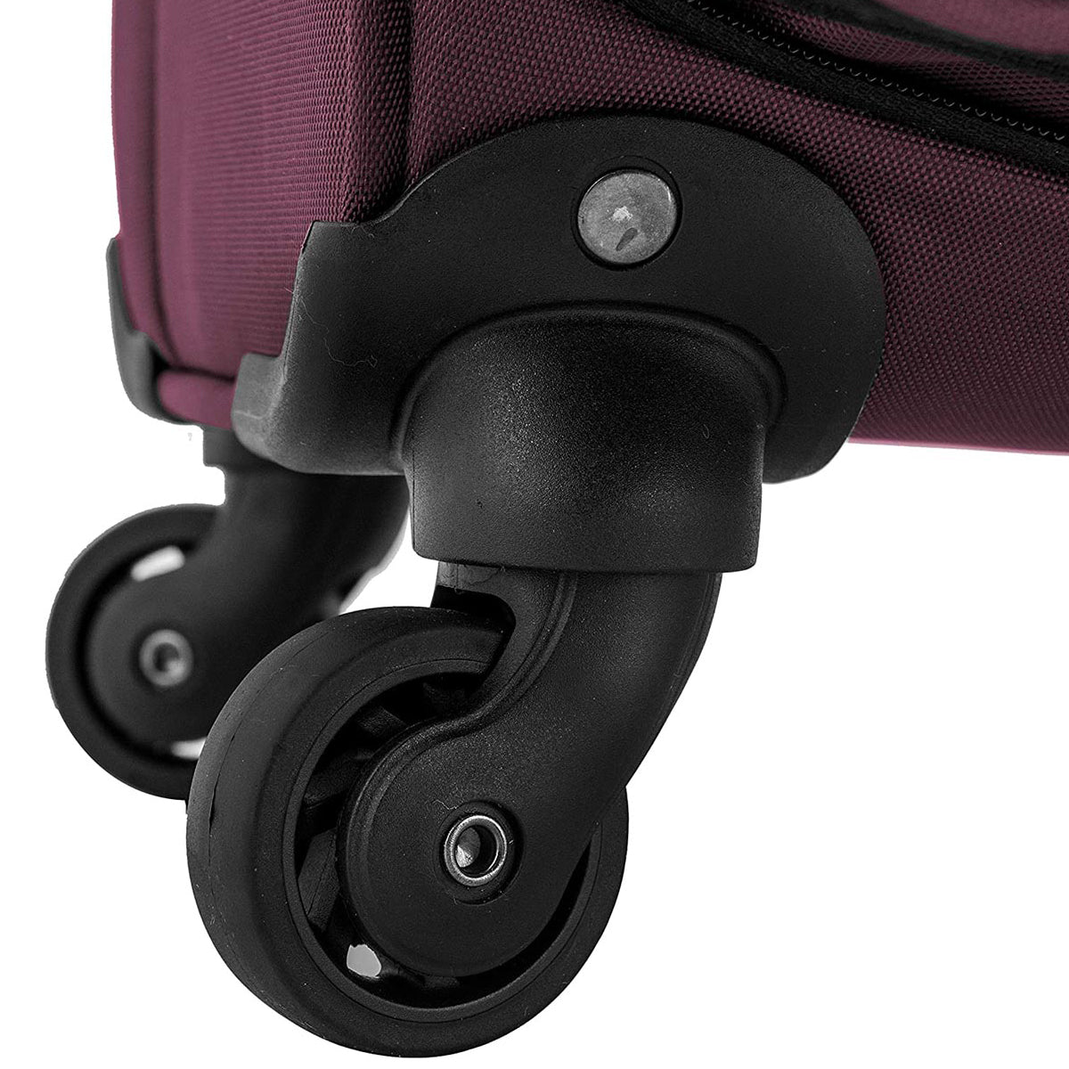 U.S. Traveler Anzio Softside Expandable Spinner Luggage, 3 Piece Set