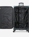 U.S. Traveler Aviron Bay Expandable Softside Luggage with Spinner Wheels, Carry-on