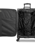 U.S. Traveler Aviron Bay Expandable Softside Luggage with Spinner Wheels, 3 Piece