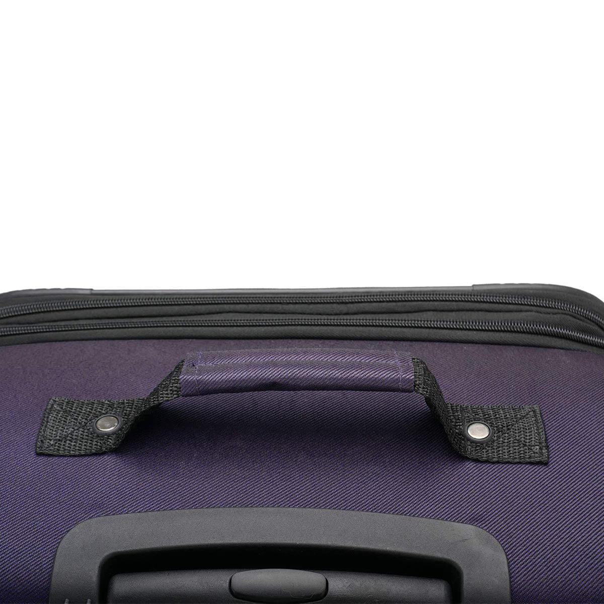 U.S. Traveler Aviron Bay Expandable Softside Luggage with Spinner Wheels, Carry-on