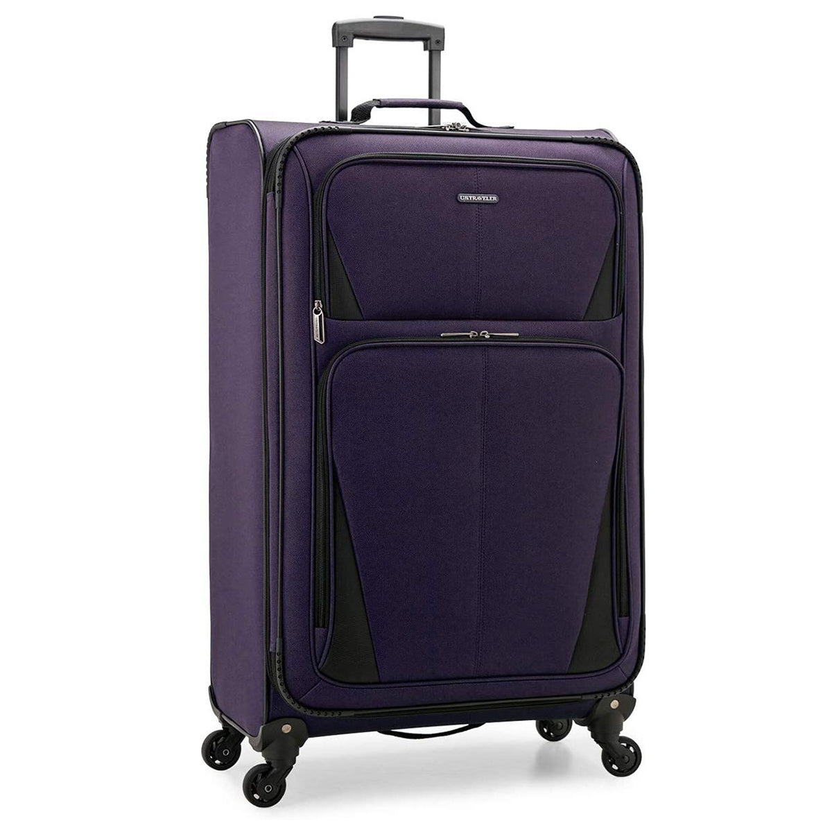 U.S. Traveler Aviron Bay Expandable Softside Luggage with Spinner Wheels, Checked 30-Inch