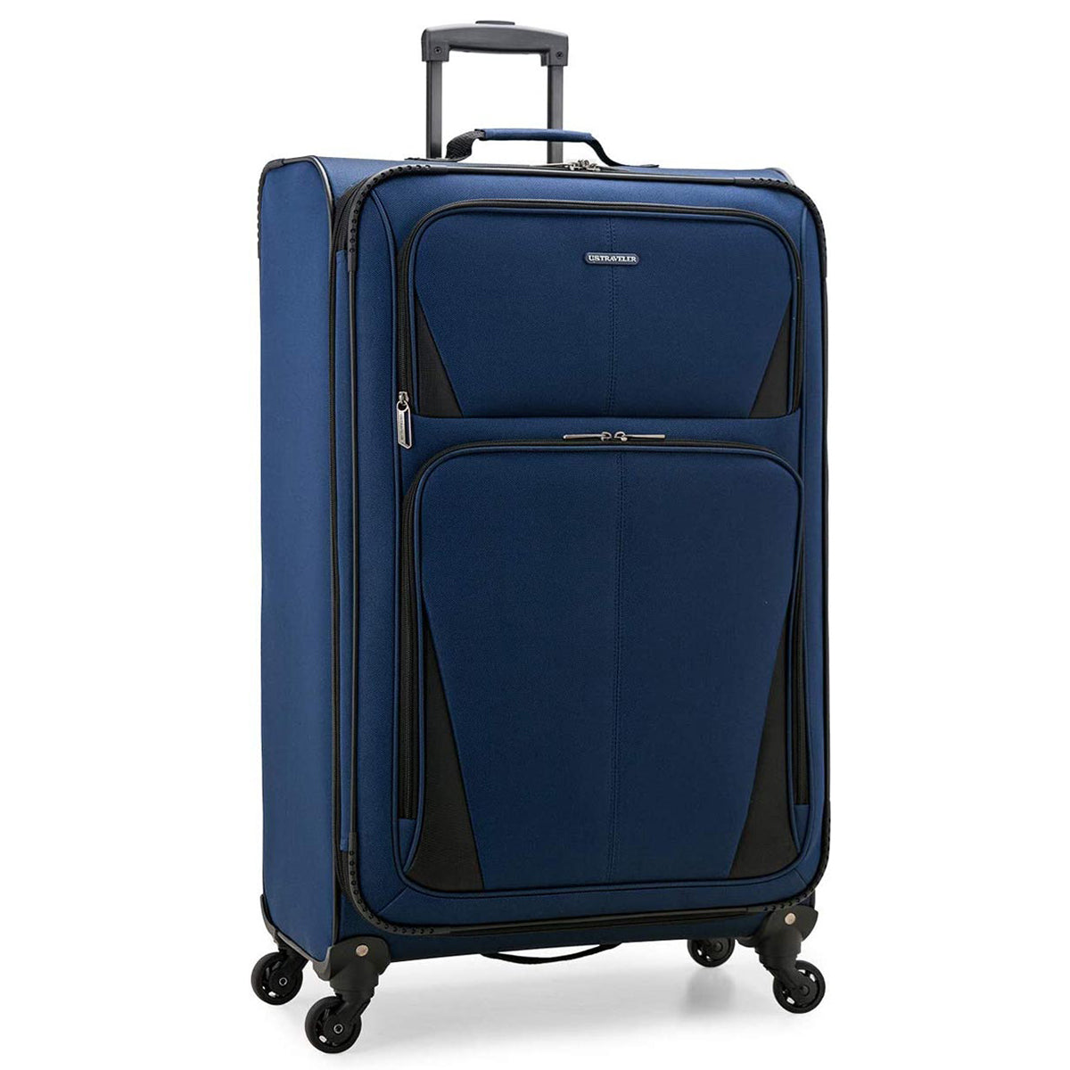 U.S. Traveler Aviron Bay Expandable Softside Luggage with Spinner Wheels, Checked 30-Inch