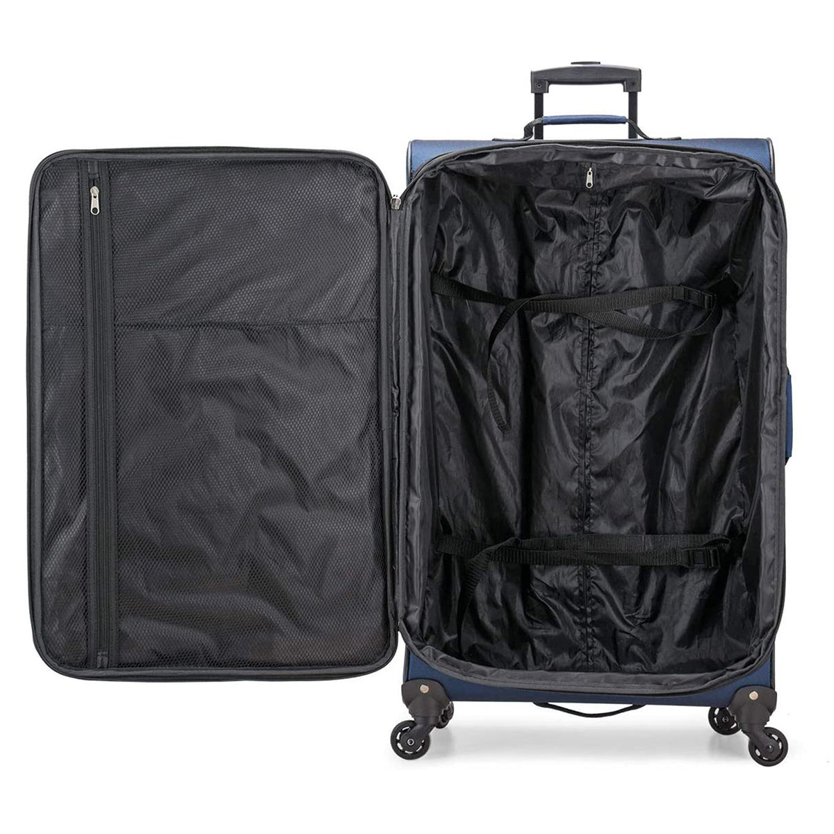 U.S. Traveler Aviron Bay Expandable Softside Luggage with Spinner Wheels, Checked 30-Inch