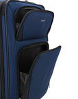 U.S. Traveler Aviron Bay Expandable Softside Luggage with Spinner Wheels, 3 Piece