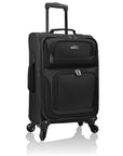 U.S. Traveler Rugged Fabric Expandable Carry-on Luggage Set, 4 Wheel