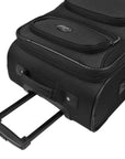 U.S. Traveler Rugged Fabric Expandable Carry-on Luggage Set, 4 Wheel