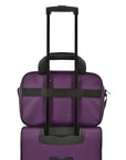 U.S. Traveler Rugged Fabric Expandable Carry-on Luggage Set, 4 Wheel