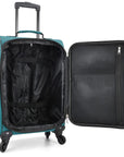 U.S. Traveler Rugged Fabric Expandable Carry-on Luggage Set, 4 Wheel