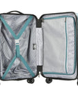 U.S. Traveler Boren Hardside Spinner Luggage With Aluminum Handle, Carry-on