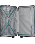 U.S. Traveler Boren Hardside Spinner Luggage With Aluminum Handle, Checked-Medium