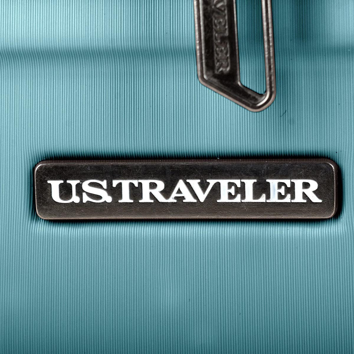 U.S. Traveler Boren Hardside Spinner Luggage With Aluminum Handle, 2-Piece Set