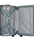 U.S. Traveler Boren Hardside Spinner Luggage With Aluminum Handle, 3-Piece Set
