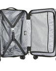 U.S. Traveler Boren Hardside Spinner Luggage With Aluminum Handle, Carry-on
