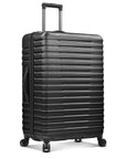 U.S. Traveler Boren Hardside Spinner Luggage With Aluminum Handle, Checked-Large