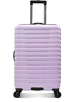 U.S. Traveler Boren Hardside Spinner Luggage With Aluminum Handle, Checked-Medium
