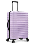 U.S. Traveler Boren Hardside Spinner Luggage With Aluminum Handle, Checked-Medium