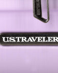 U.S. Traveler Boren Hardside Spinner Luggage With Aluminum Handle, Checked-Medium