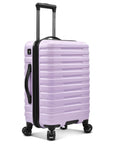 U.S. Traveler Boren Hardside Spinner Luggage With Aluminum Handle, 2-Piece Set
