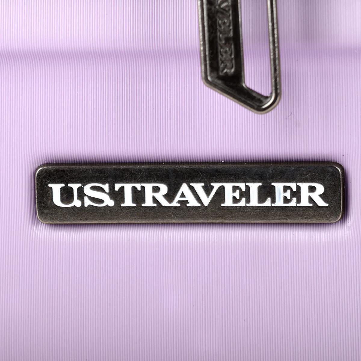 U.S. Traveler Boren Hardside Spinner Luggage With Aluminum Handle, 2-Piece Set