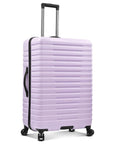 U.S. Traveler Boren Hardside Spinner Luggage With Aluminum Handle, Checked-Large