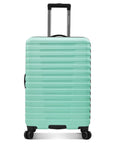 U.S. Traveler Boren Hardside Spinner Luggage With Aluminum Handle, Checked-Medium