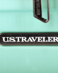 U.S. Traveler Boren Hardside Spinner Luggage With Aluminum Handle, Checked-Medium