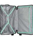 U.S. Traveler Boren Hardside Spinner Luggage With Aluminum Handle, 2-Piece Set