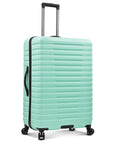 U.S. Traveler Boren Hardside Spinner Luggage With Aluminum Handle, Checked-Large