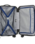 U.S. Traveler Boren Hardside Spinner Luggage With Aluminum Handle, Carry-on