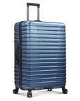 U.S. Traveler Boren Hardside Spinner Luggage With Aluminum Handle, Checked-Medium